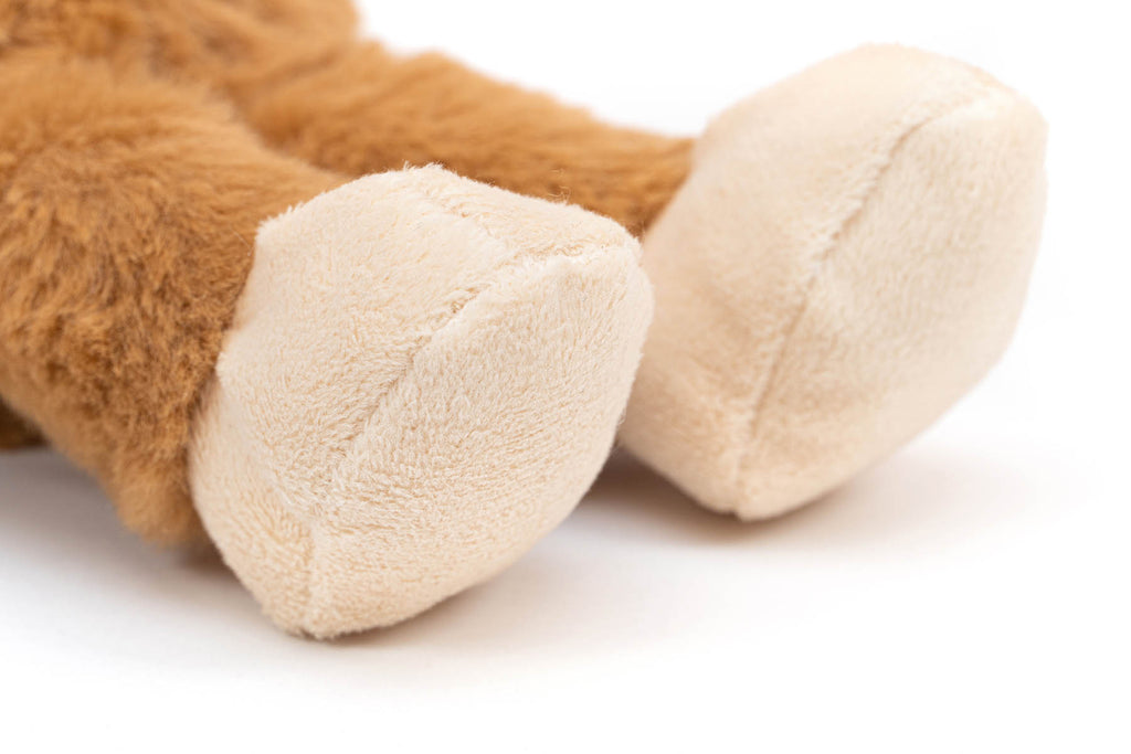 Detaliu eticheta jucarie de plus pentru caini Gloria Banjo