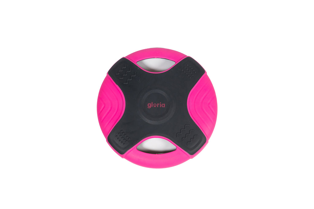 Frisbee pentru caini Gloria Easy Catch roz, pentru joaca activa