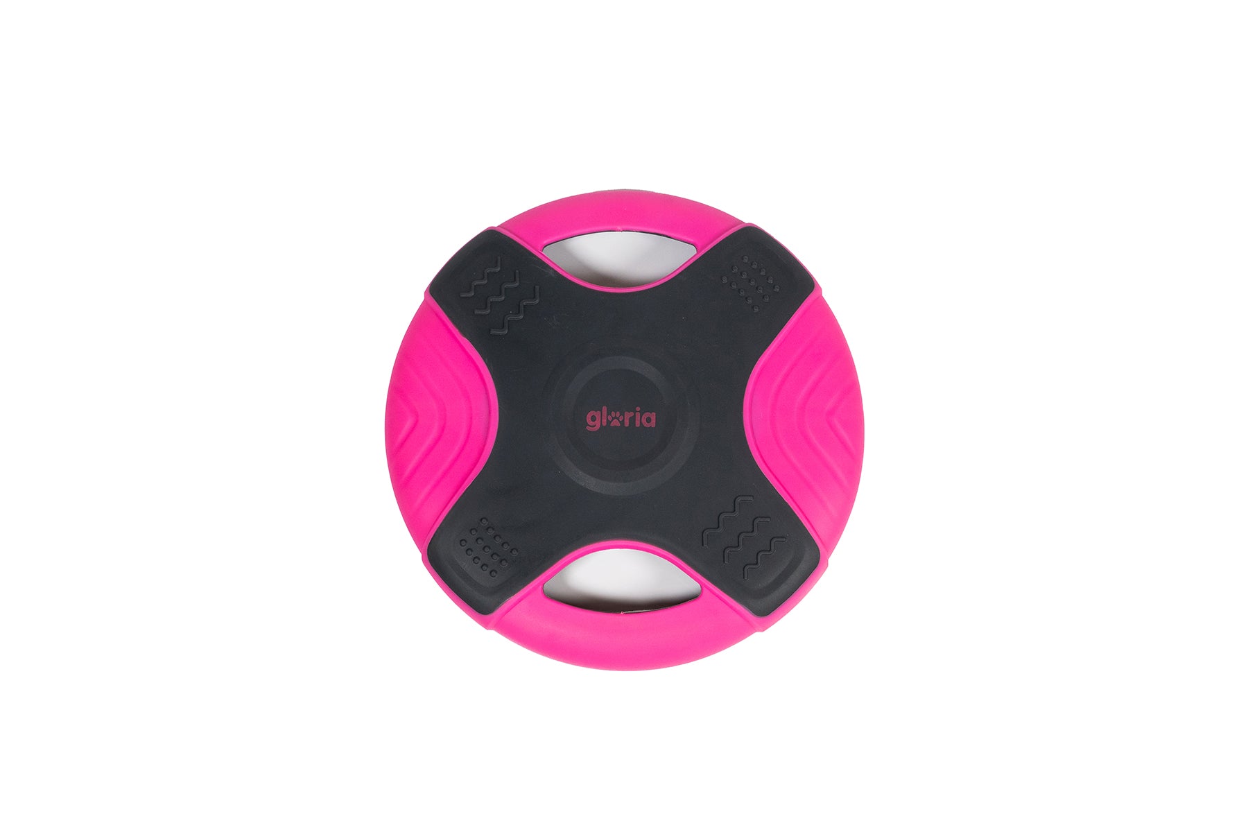 Frisbee pentru caini Gloria Easy Catch roz, pentru joaca activa