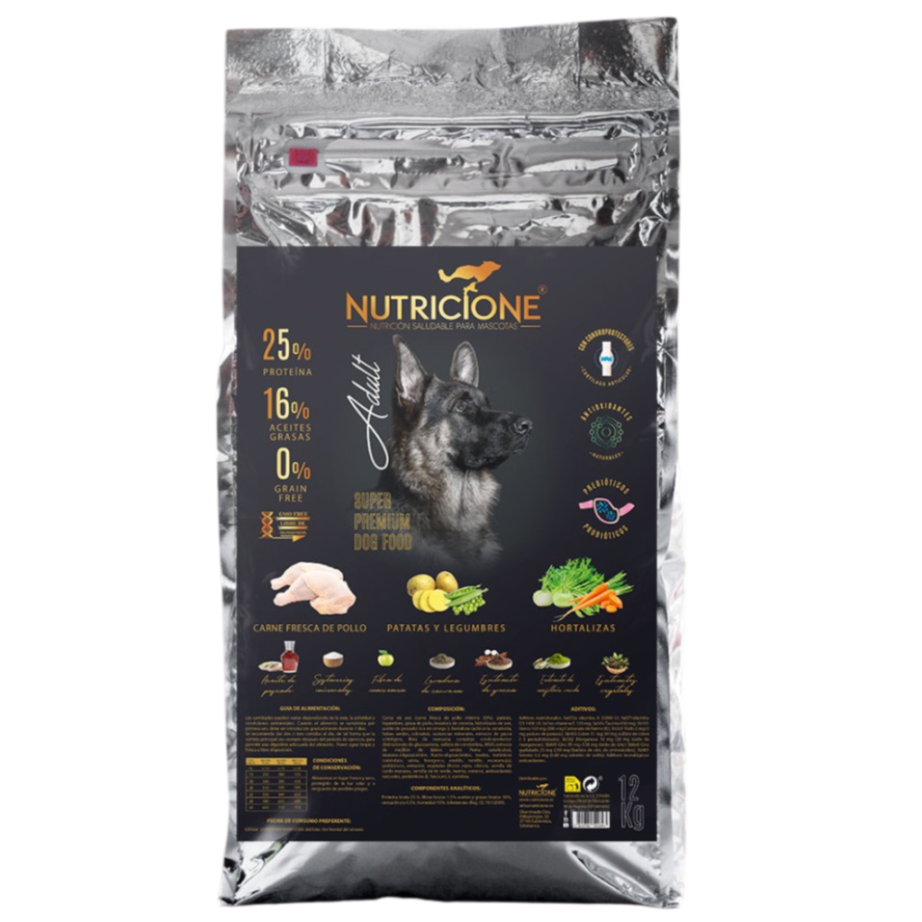 Hrana_uscata_caini_adulti_Nutricione_Adult_Grain_Free_Chicken_fara_cereale