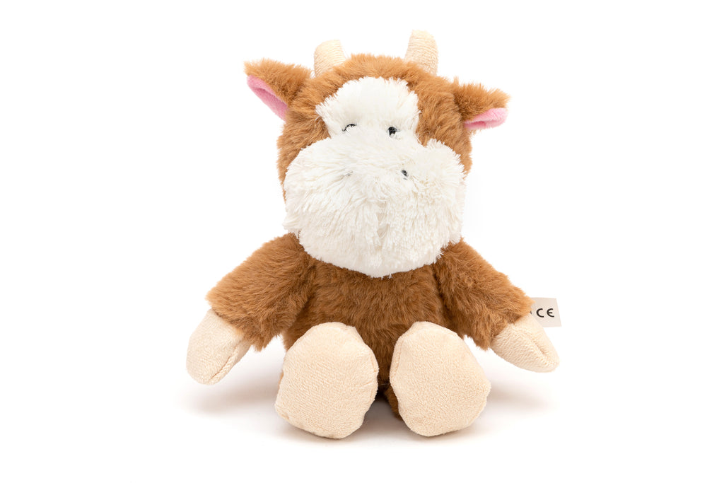 Jucarie de plus pentru caini Gloria Banjo, culoare maro, dimensiune 28 cm