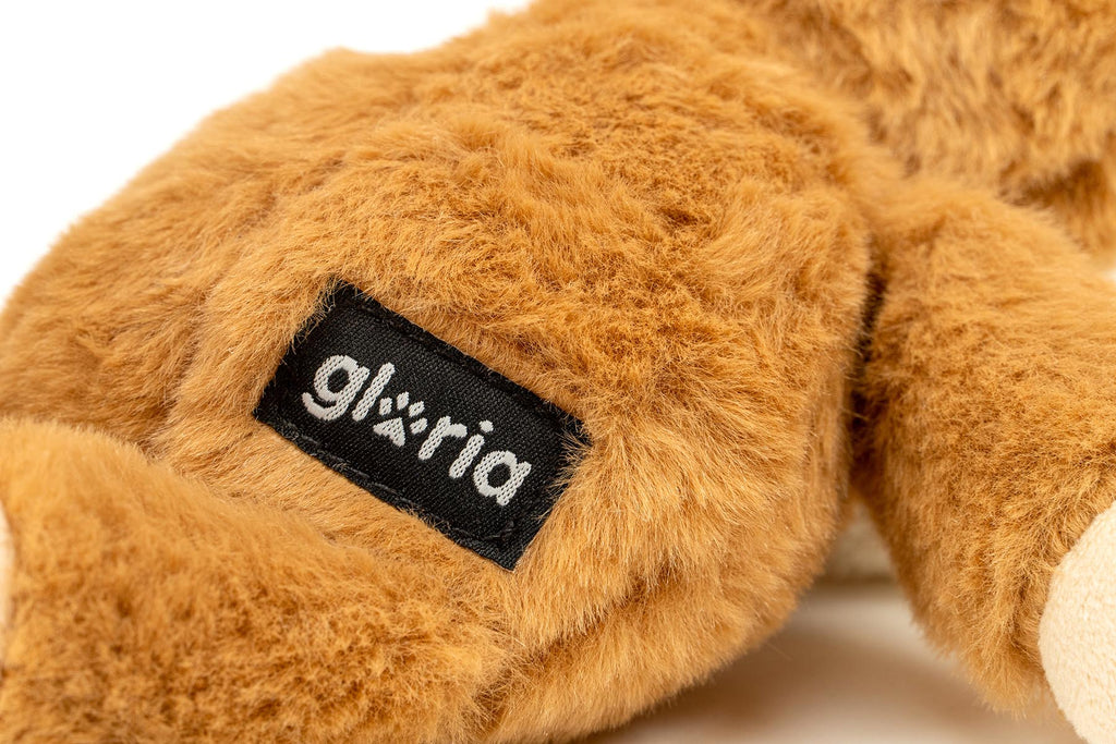 Jucarie de plus pentru caini Gloria Banjo intinsa, dimensiune 28 cm, material moale