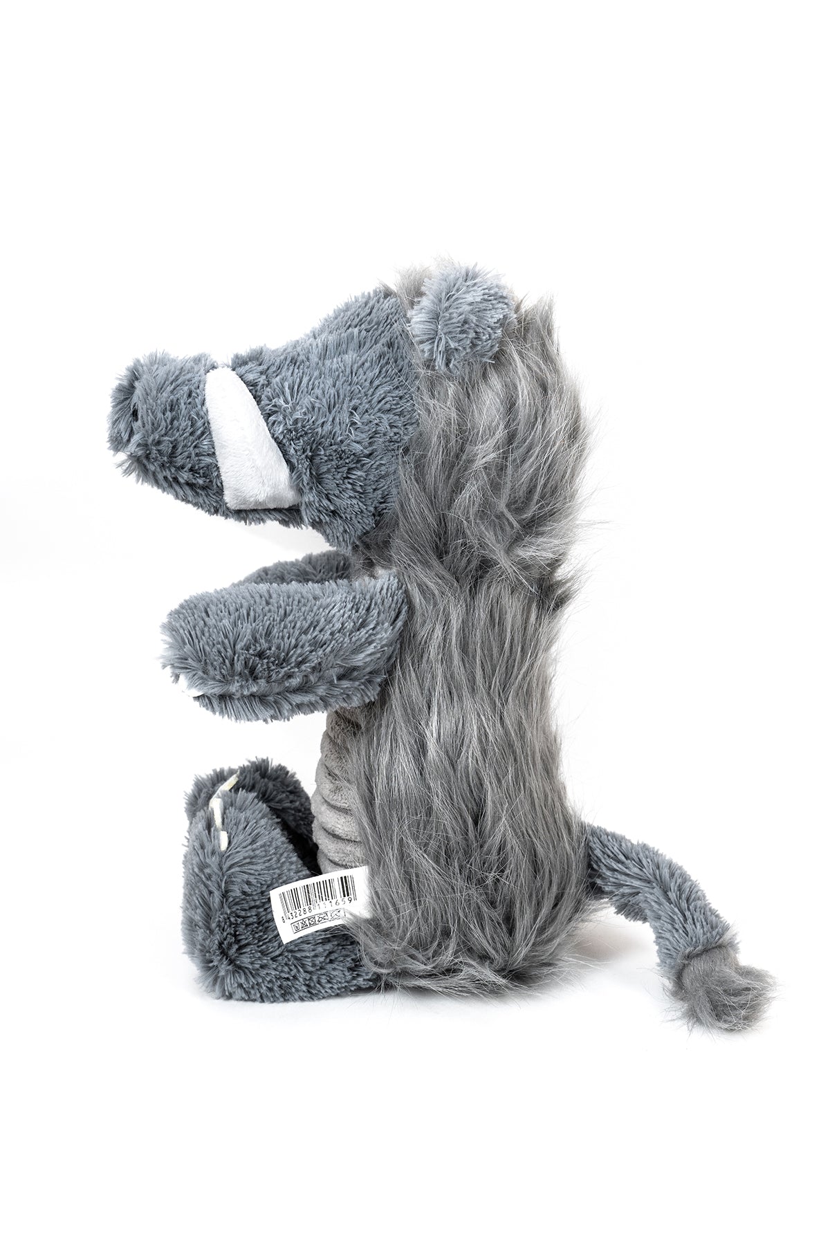 Jucarie de plus pentru caini Gloria Eddie vazuta lateral, forma ergonomica