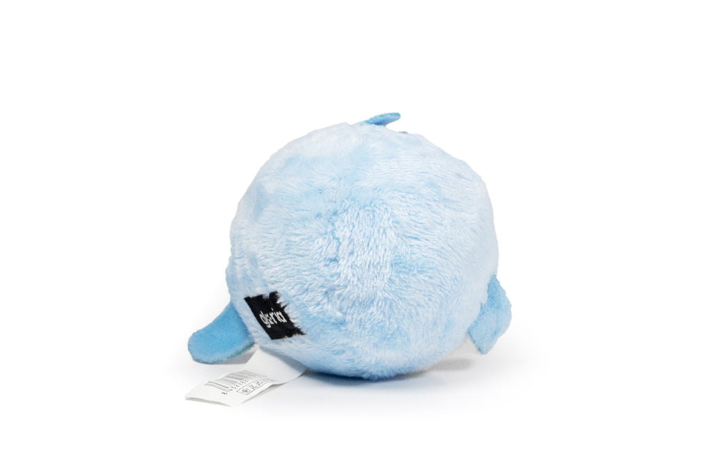 Jucarie de plus pentru caini Gloria Jacala vazuta din spate, forma rotunda
