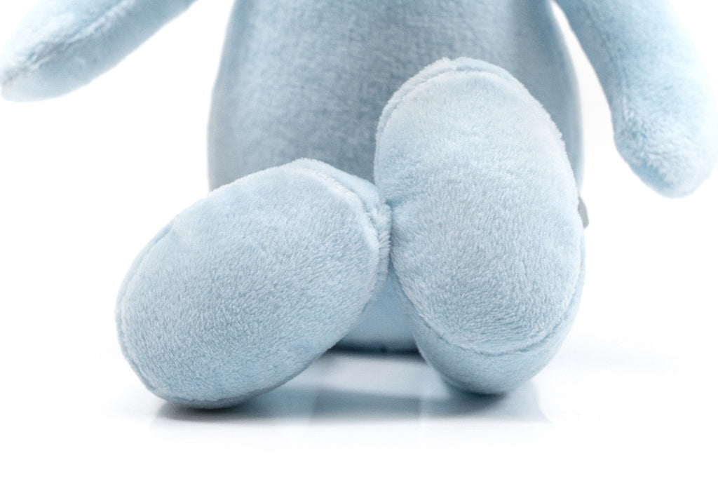 Detaliu baza jucarie de plus pentru caini Gloria Otto cu textura moale