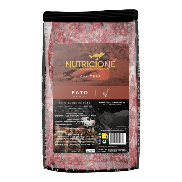 BARF 100% Carne Rață 1Kg