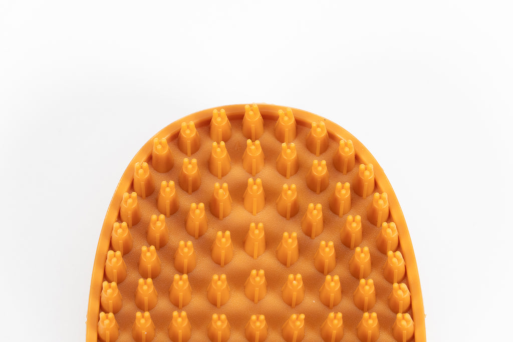 Perie Kimbo din cauciuc, marime mica, pentru caini si pisici