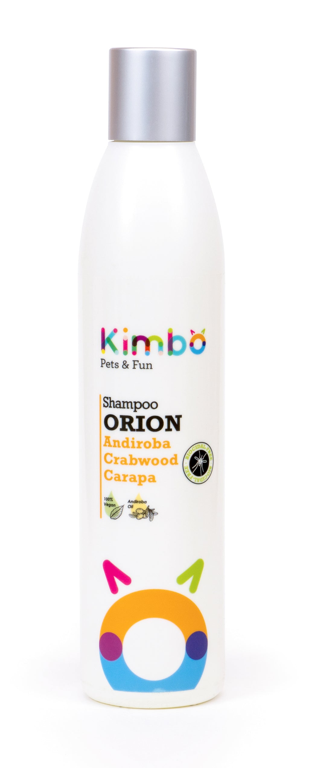 Flacon de șampon Kimbo Orion cu ulei de andiroba pentru câini și pisici