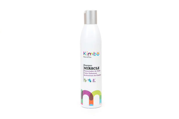 Șampon Kimbo Miracle pentru câini și pisici, potențiator de culoare, 250 ml