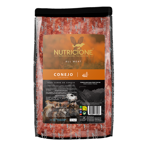 BARF 100% Carne Iepure  1Kg