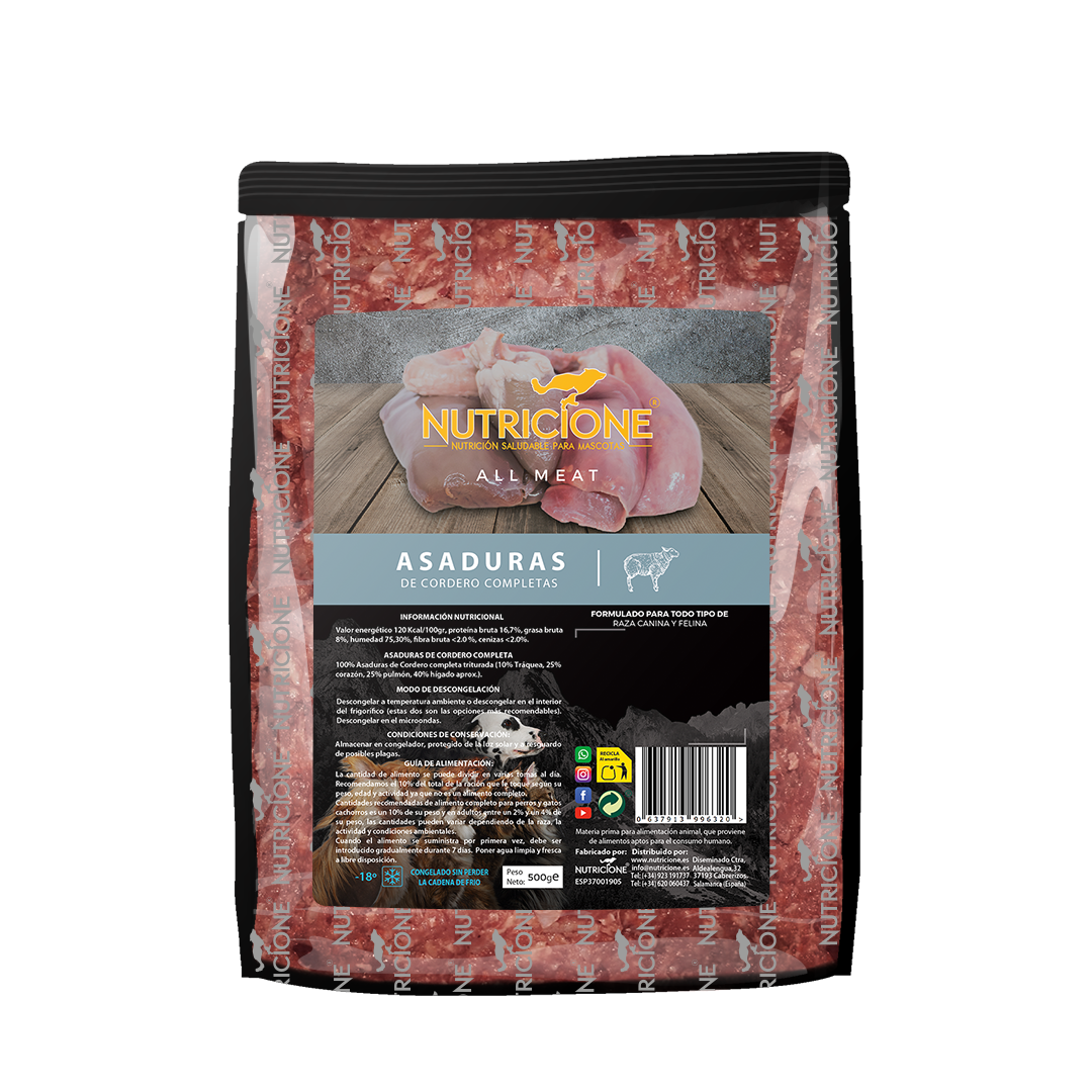 BARF 100% CARNE, Organe de Miel 500g