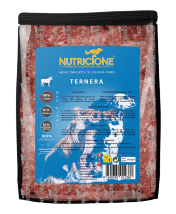 Original Barf | Meniu Complet Vită Monoproteic 500g