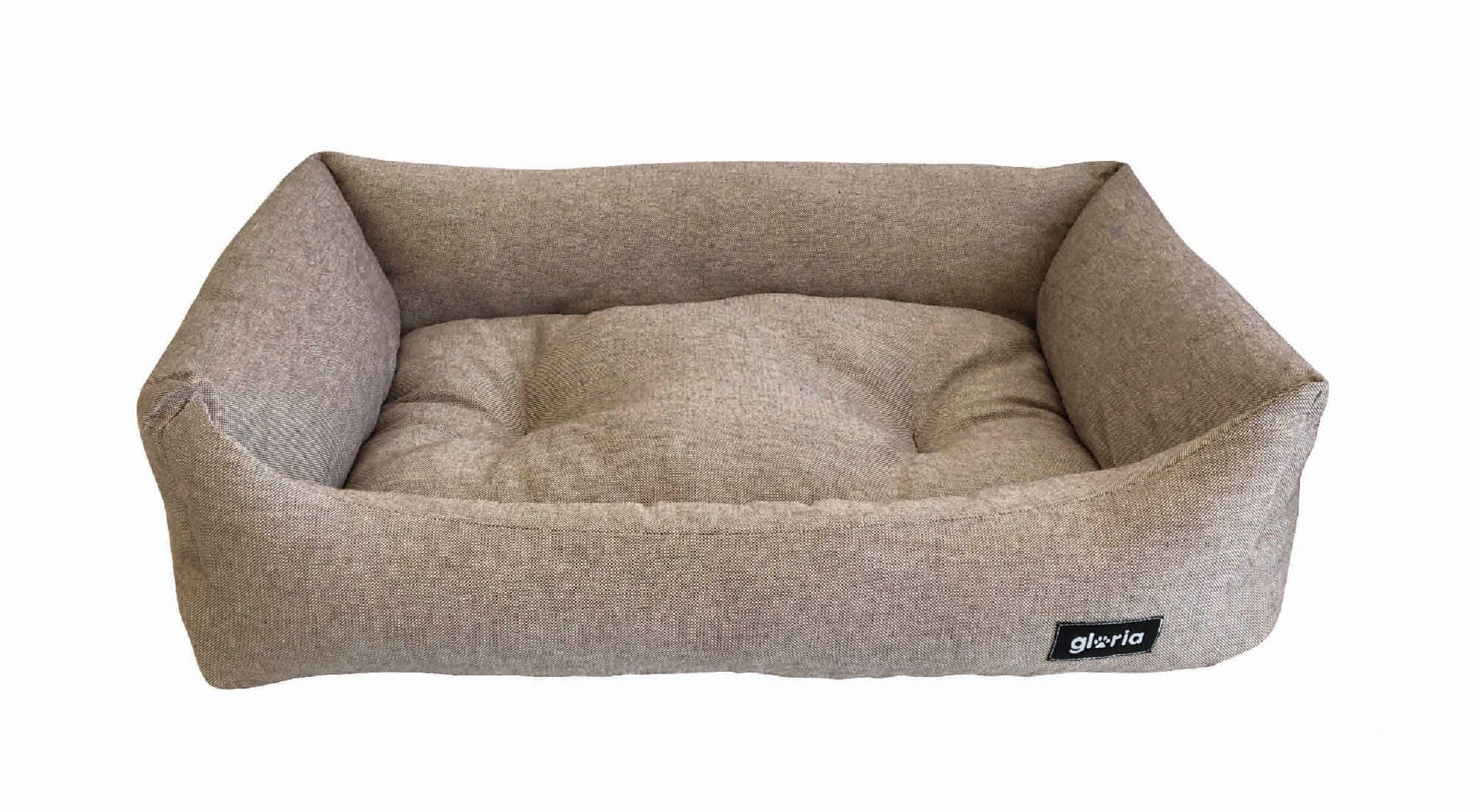 Pat pentru câini Domino bej