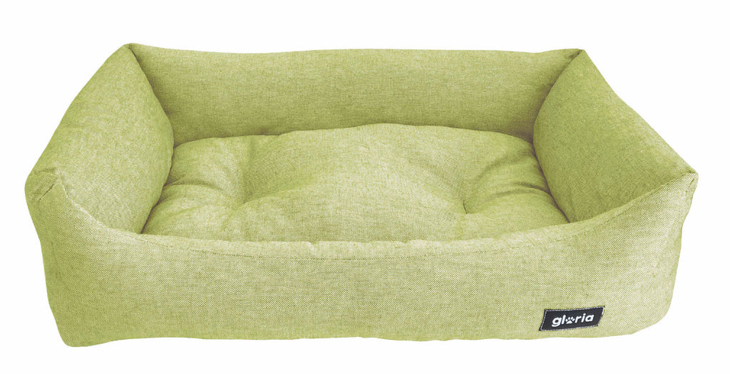Pat pentru câini Domino verde deschis