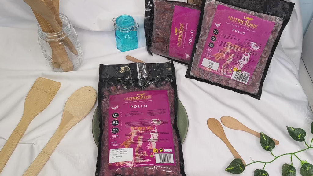Original Barf | Meniu Complet Pui Monoproteic 1Kg