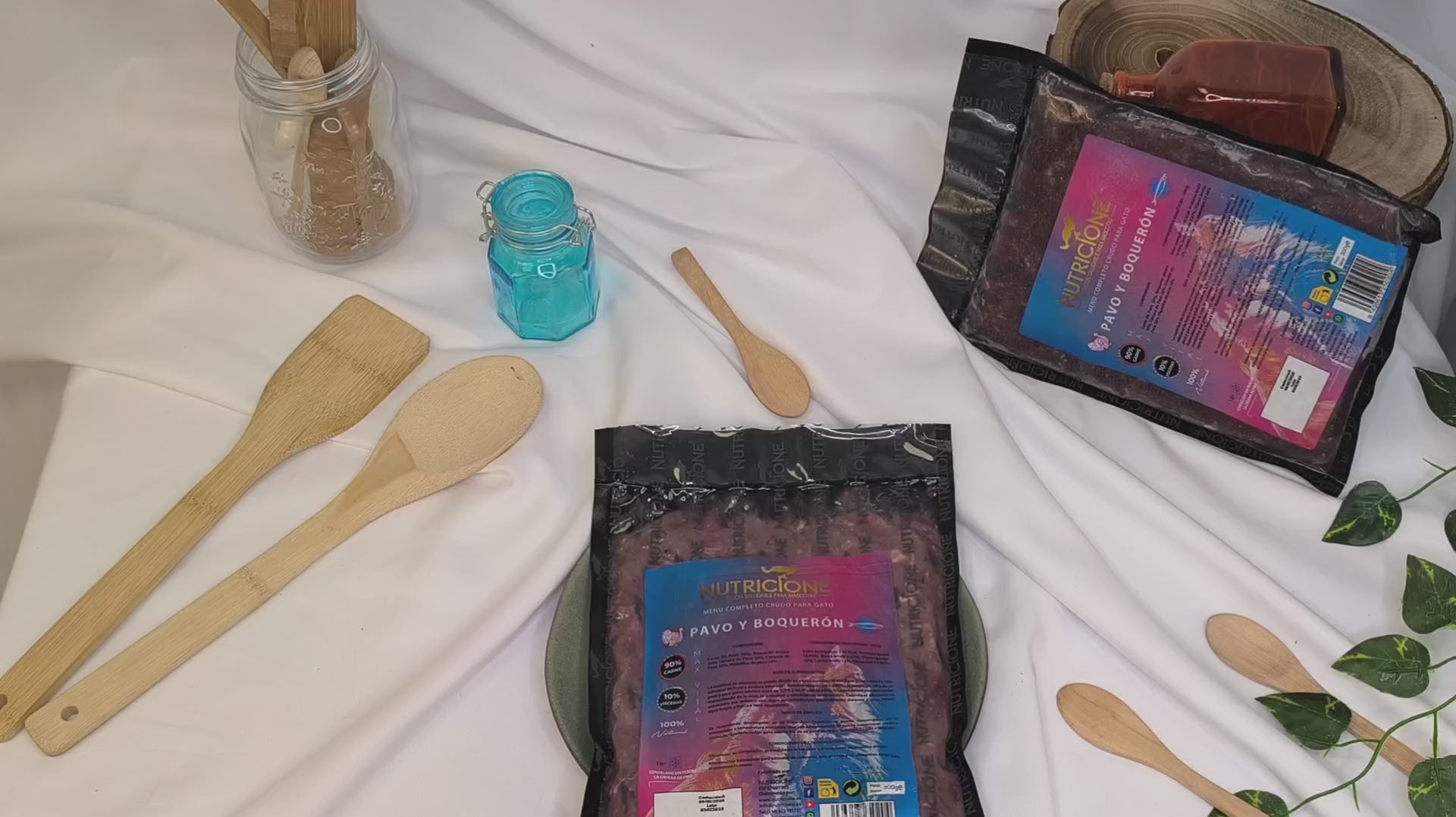 Original Barf | Meniu complet Curcan/Anșoa | Pisici 500g
