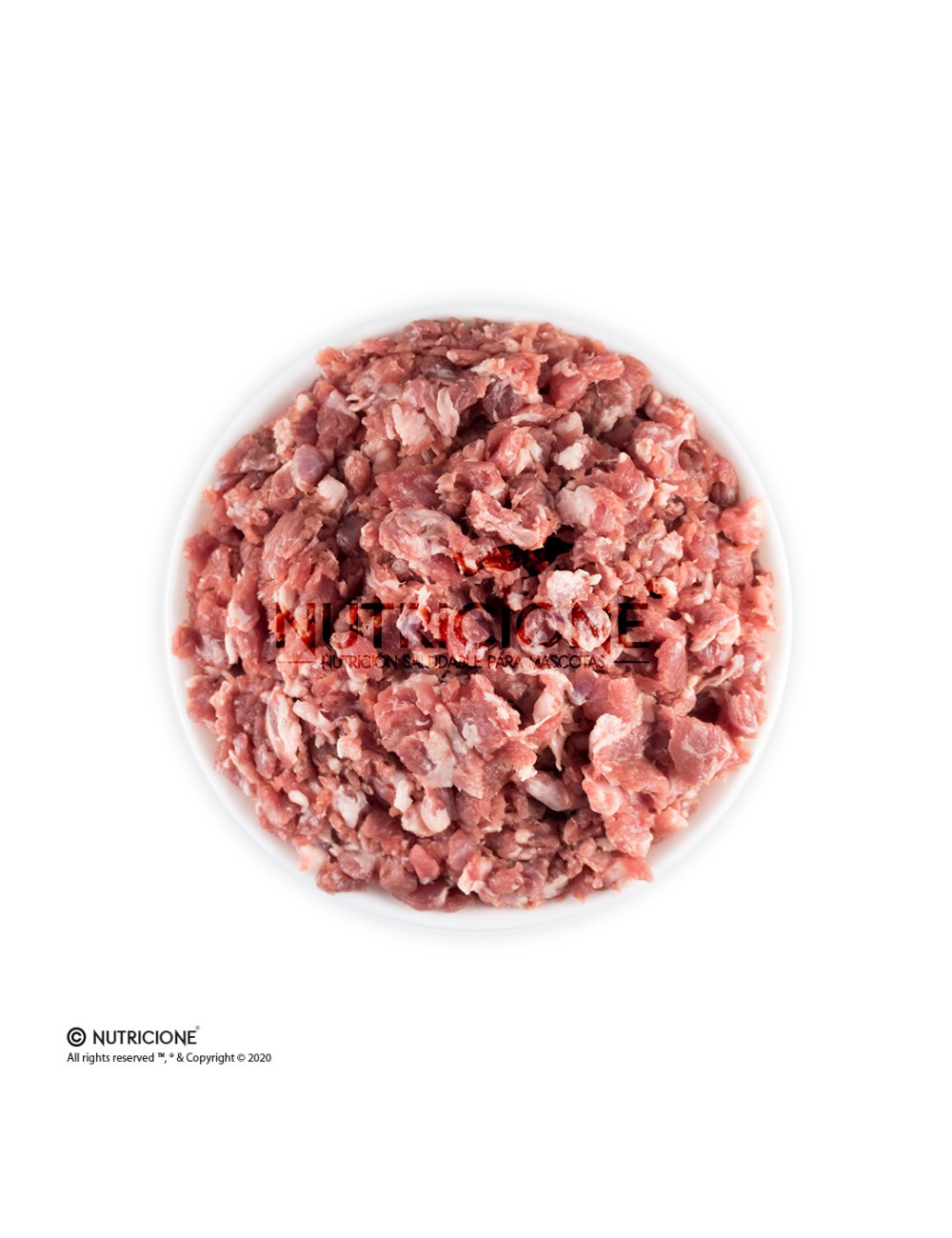 BARF 100% Carne Porc Iberic 1Kg